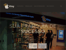 Tablet Screenshot of iphoneking.com.br